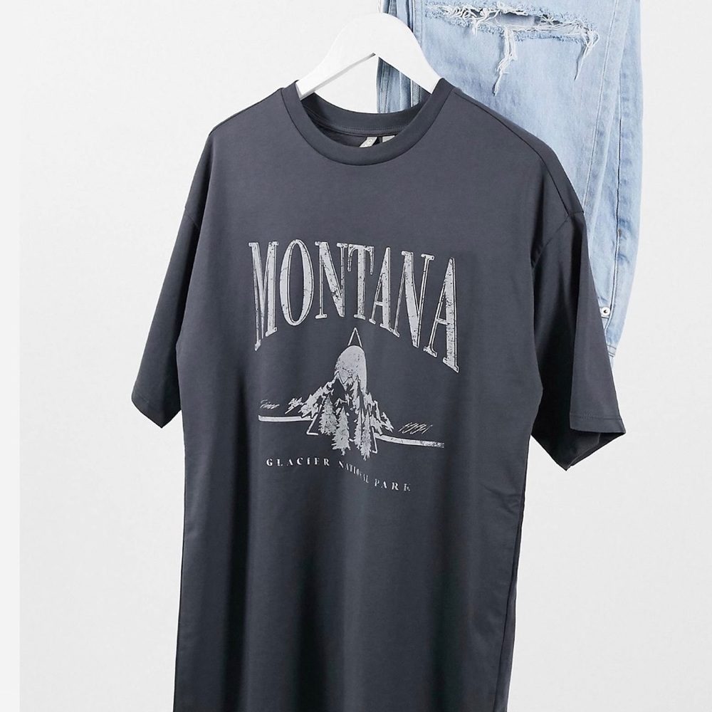 Montana Glacier National Park graphic tee